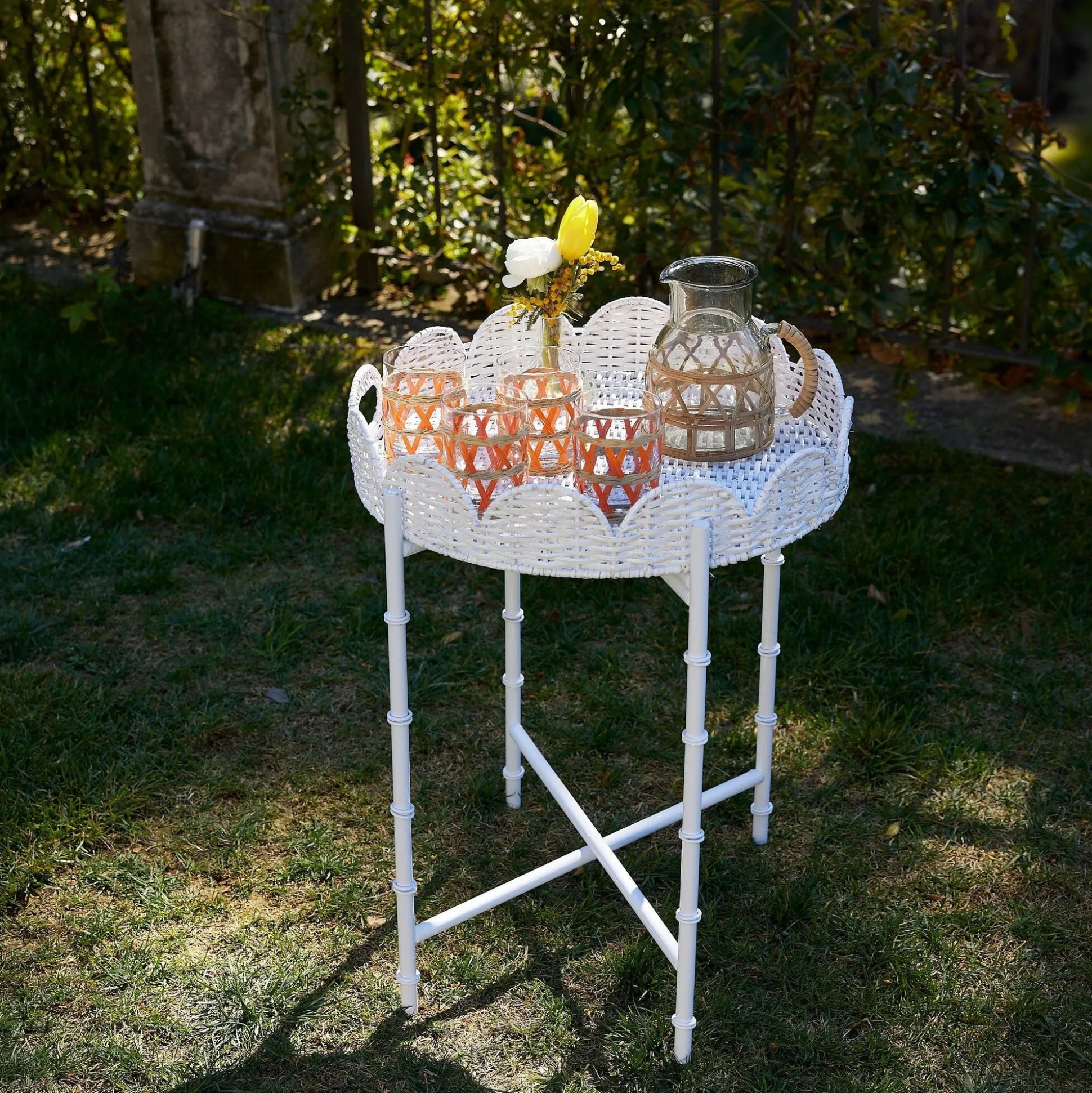 Raffia Jug