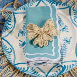Rattan Napkin Bows (Set Of 4)