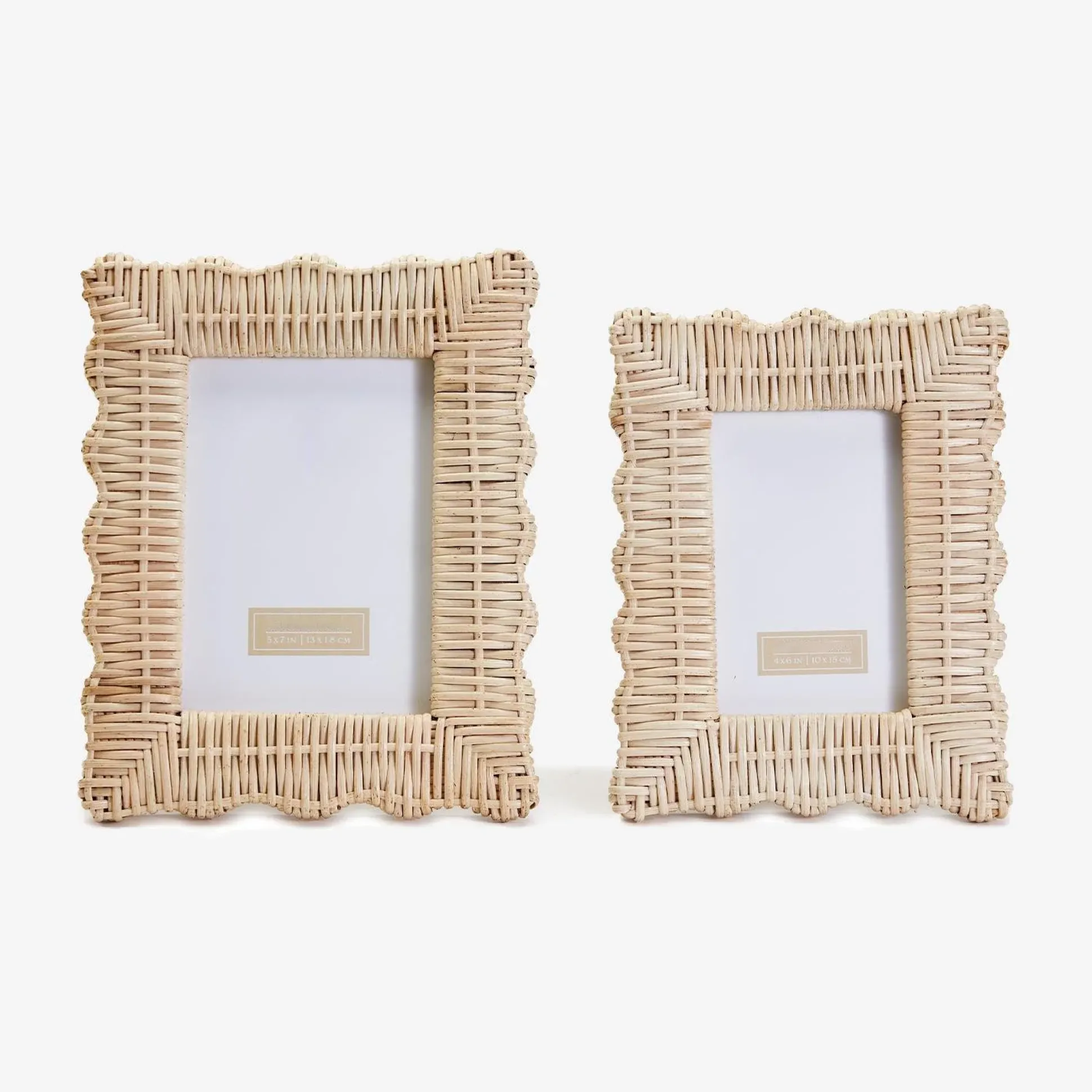 Rattan Photo Frame (Pair)