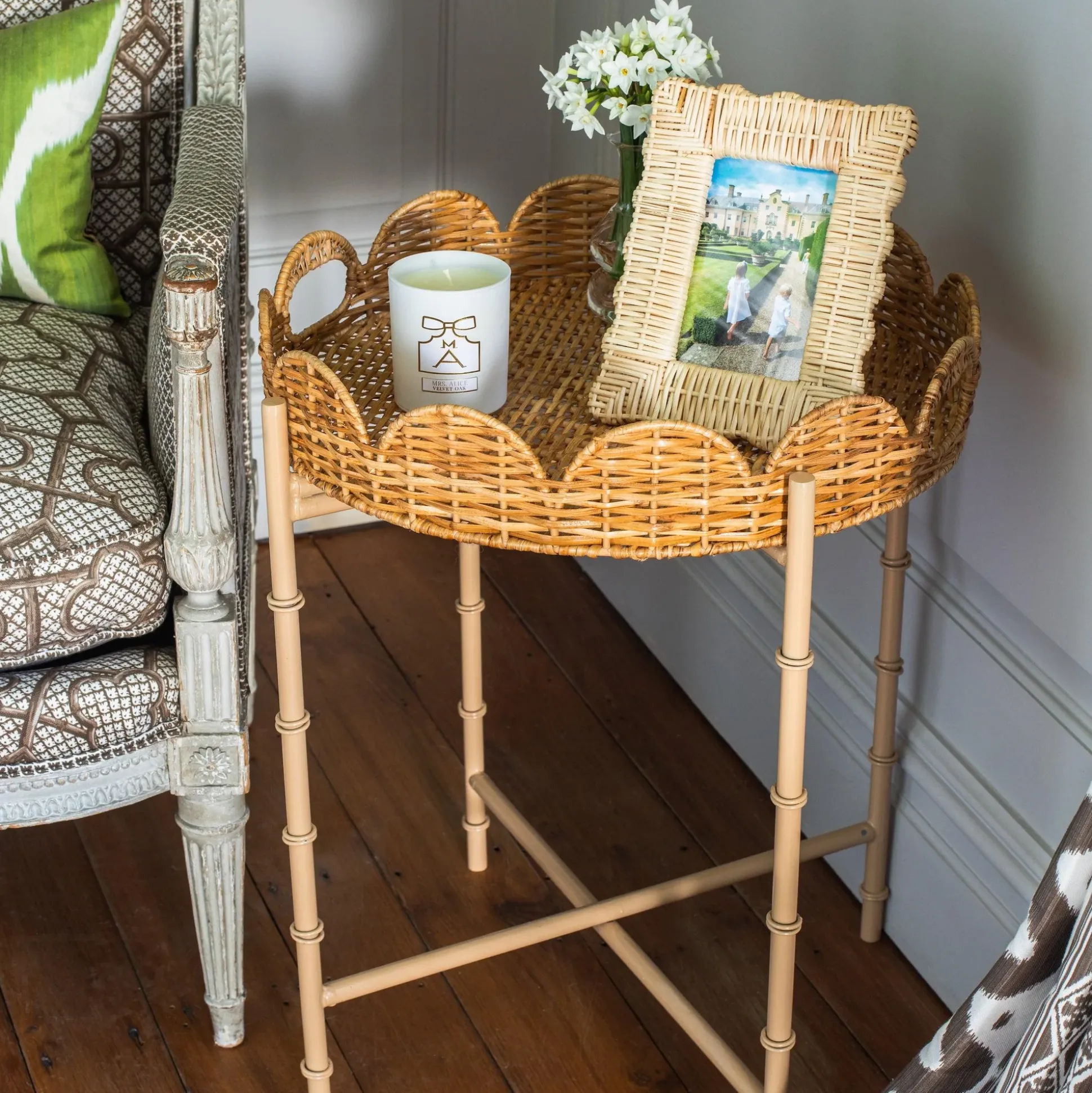 Rattan Photo Frame (Pair)