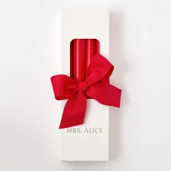Red Candles (Set Of 8)