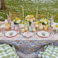 Scalloped Easter Dinner & Starter Plate (Set Of 8)