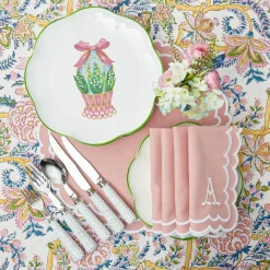 Scalloped Easter Dinner Plate (Set Of 4)
