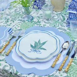 Scalloped Lily Of The Valley Starter Plate (Set Of 4)