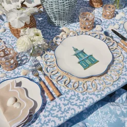 Scalloped Pagoda Dinner Plate (Set Of 4)