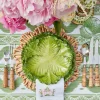 Serena Green Cabbage Starter Plate (Set Of 4)