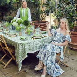 Serena Green Tablecloth