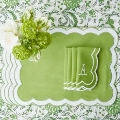 Serena Green Tablecloth