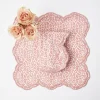Serena Pink Leopard Napkins (Set Of 4)