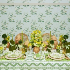 Seville Green Gardenia Dinner Plate