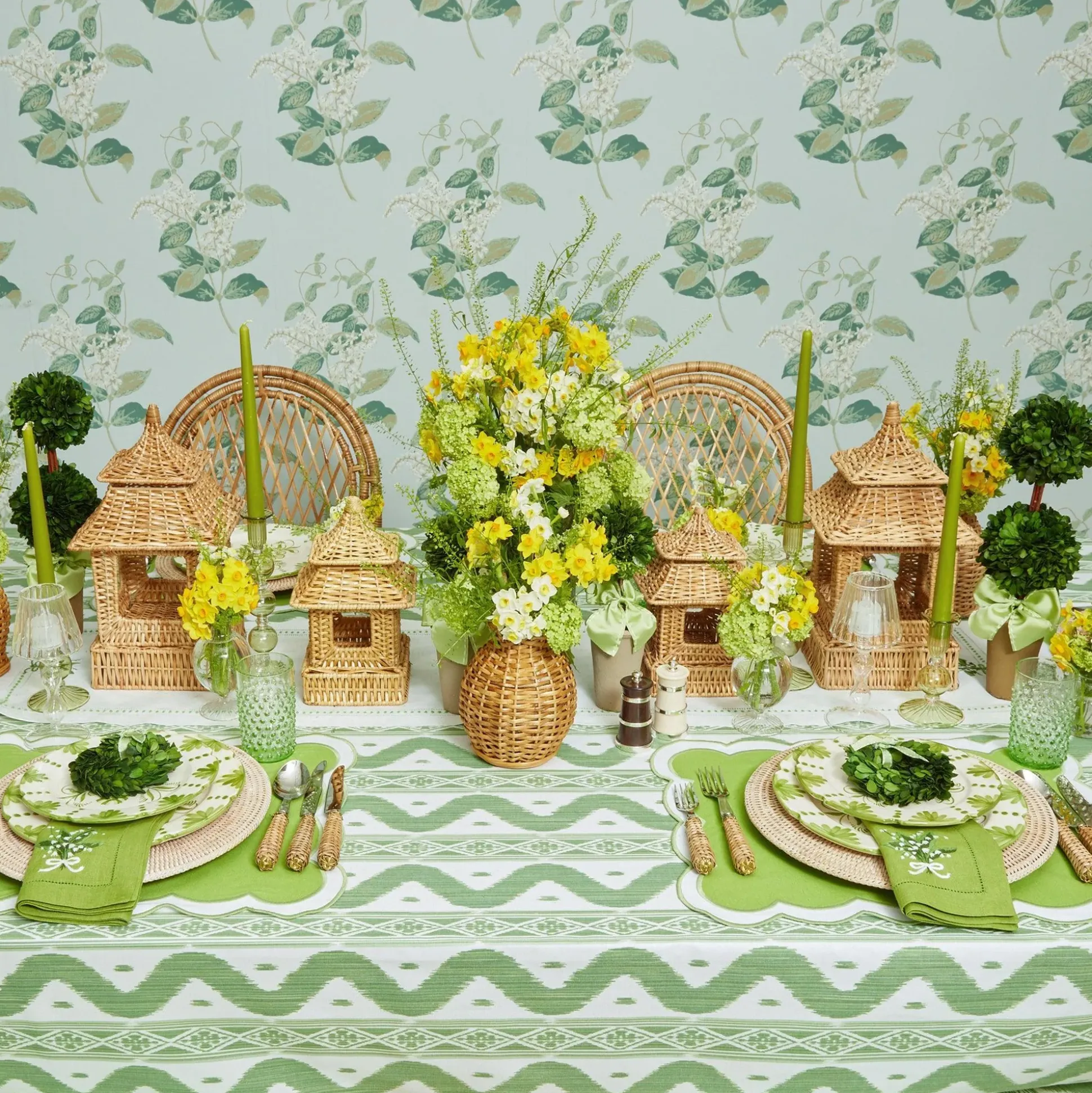 Seville Green Gardenia Starter Plate