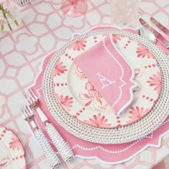 Seville Pink Gardenia Dinner Plate (Set Of 4)