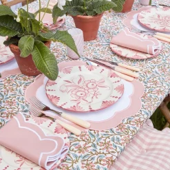 Seville Pink Gardenia Dinner Plate (Set Of 4)