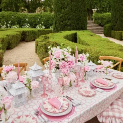 Seville Pink Gardenia Starter Plate (Set Of 4)