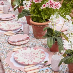 Seville Pink Gardenia Starter Plate (Set Of 4)