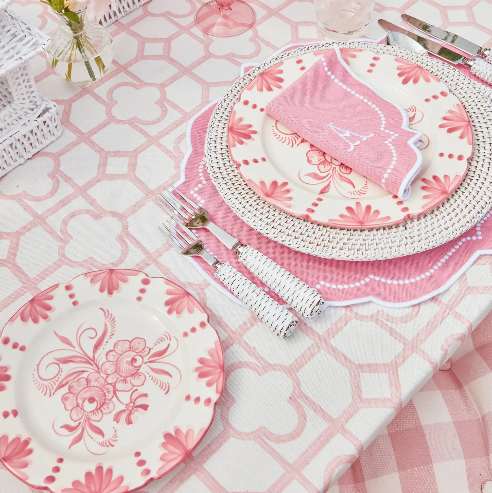 Seville Pink Gardenia Starter Plate