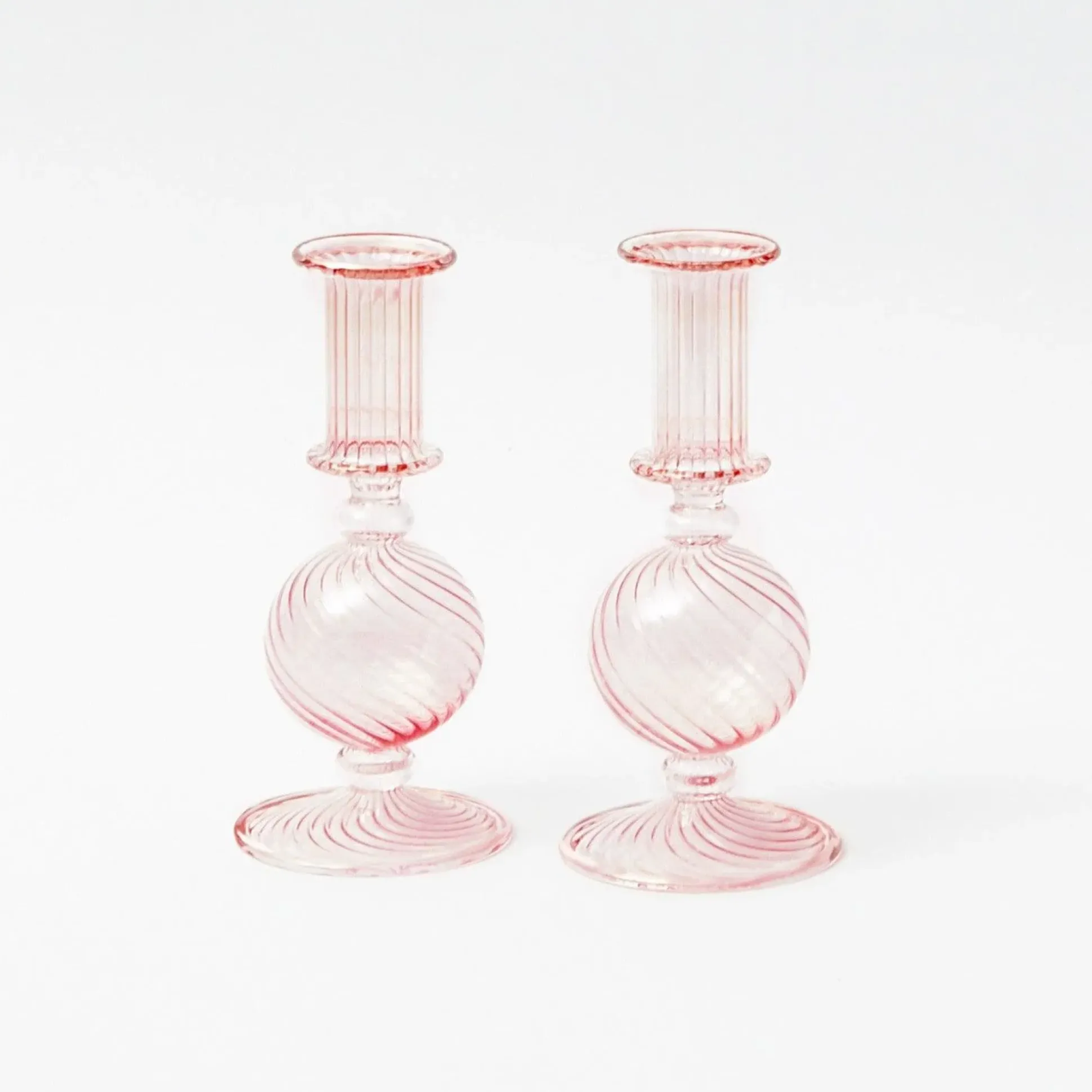 Small Camille Peony Candle Holder (Pair)