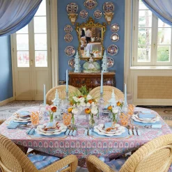 Sylvie Blue & Orange Placemats (Set Of 4)