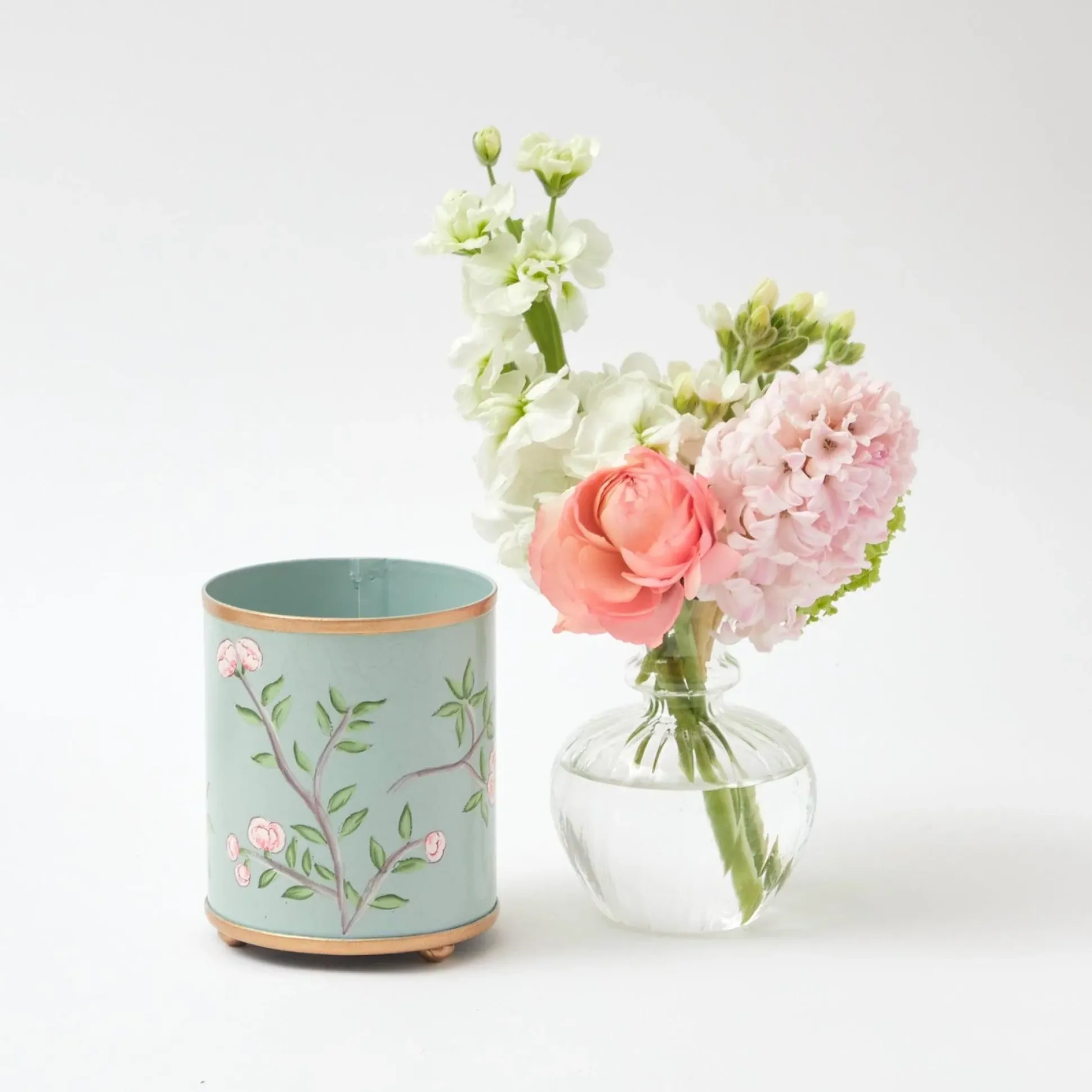 Velvet Oak Scented Candle & Pot Set