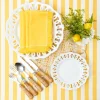 White Lace Starter Plates (Set Of 4)