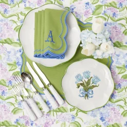 White Rattan Cutlery (5 Piece)