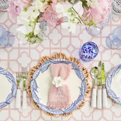 White Rattan Cutlery (5 Piece)