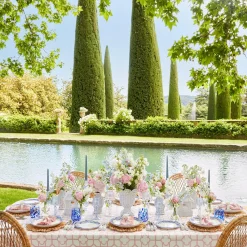 White Rattan Decoration Set