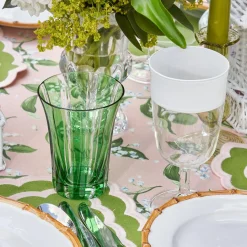 White Ribbon Wine Glasses (Set Of 4)