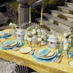 Yellow Capri Lettuce Starter Plates (Set Of 4)